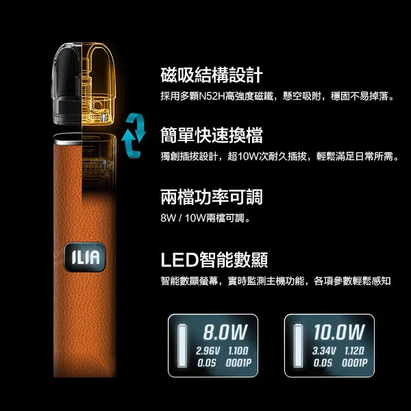 IMG_2048 正品 ILIA 皮革調系列主機 通用一代 RELX/SP2/LANA/kiss